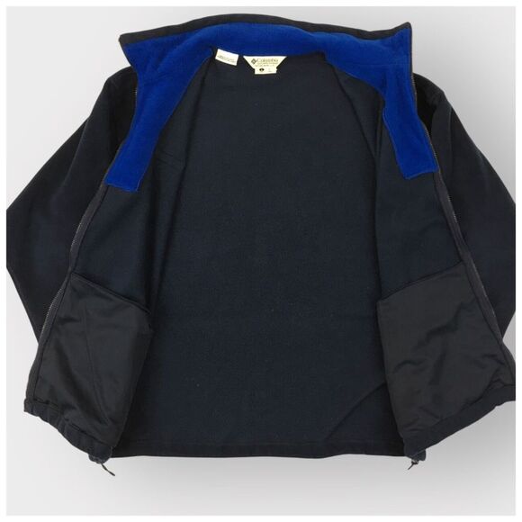 Vintage Columbia Mens Full Zip Fleece Jacket Size Oversize L Zip Pockets Blue‎ - Picture 3 of 8